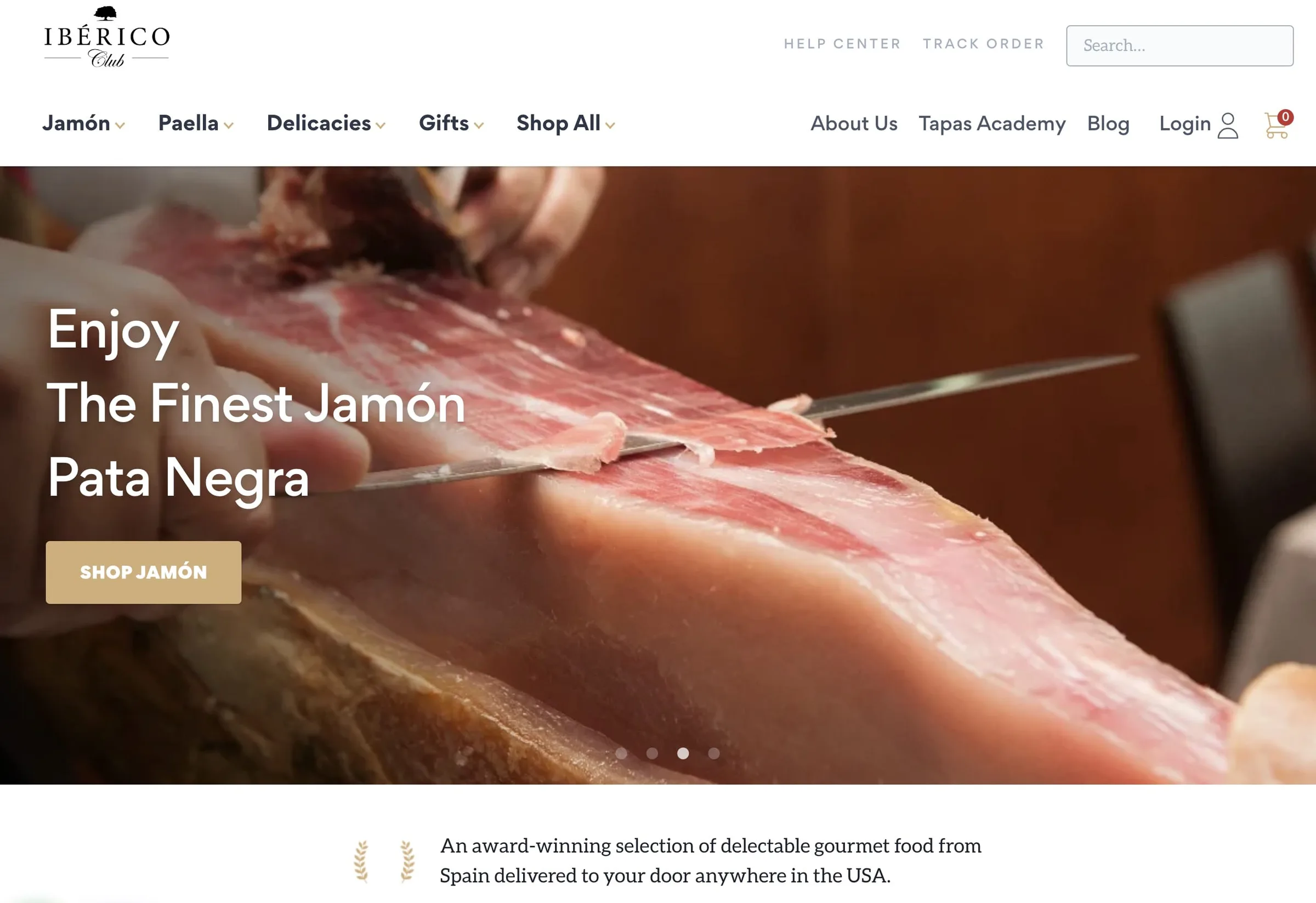 Iberico Club — website