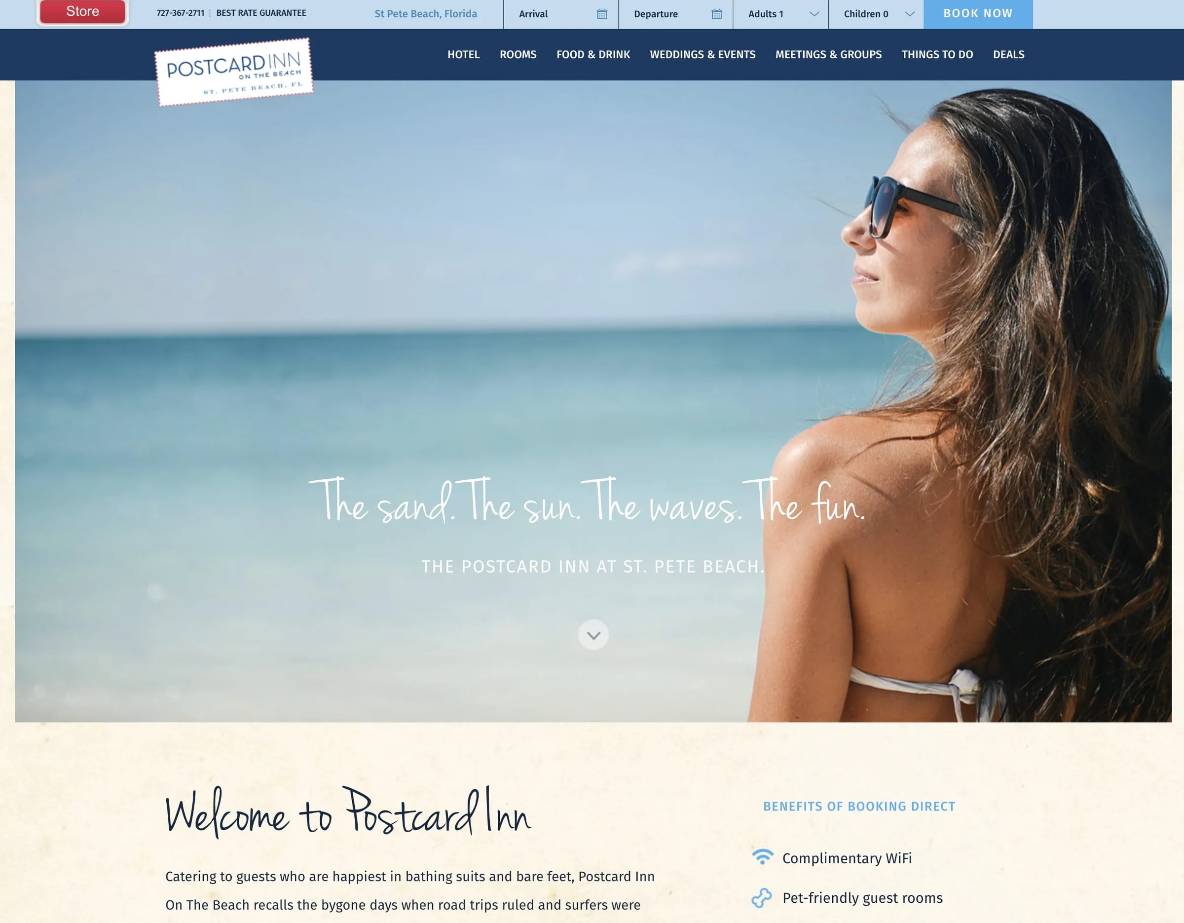 Postcard Inn – St.Pete Hotel — website