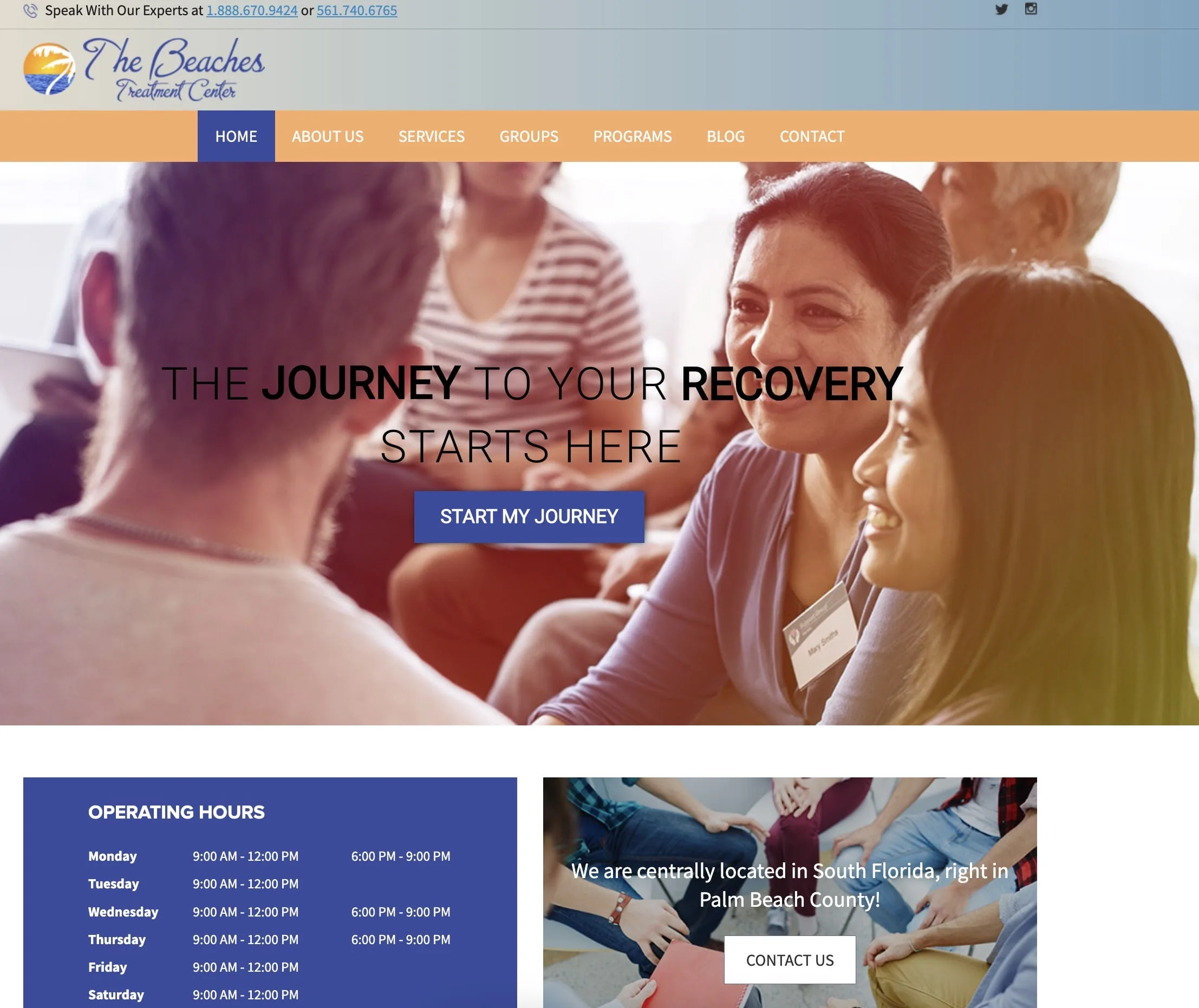 The Beaches Treatment Center — website