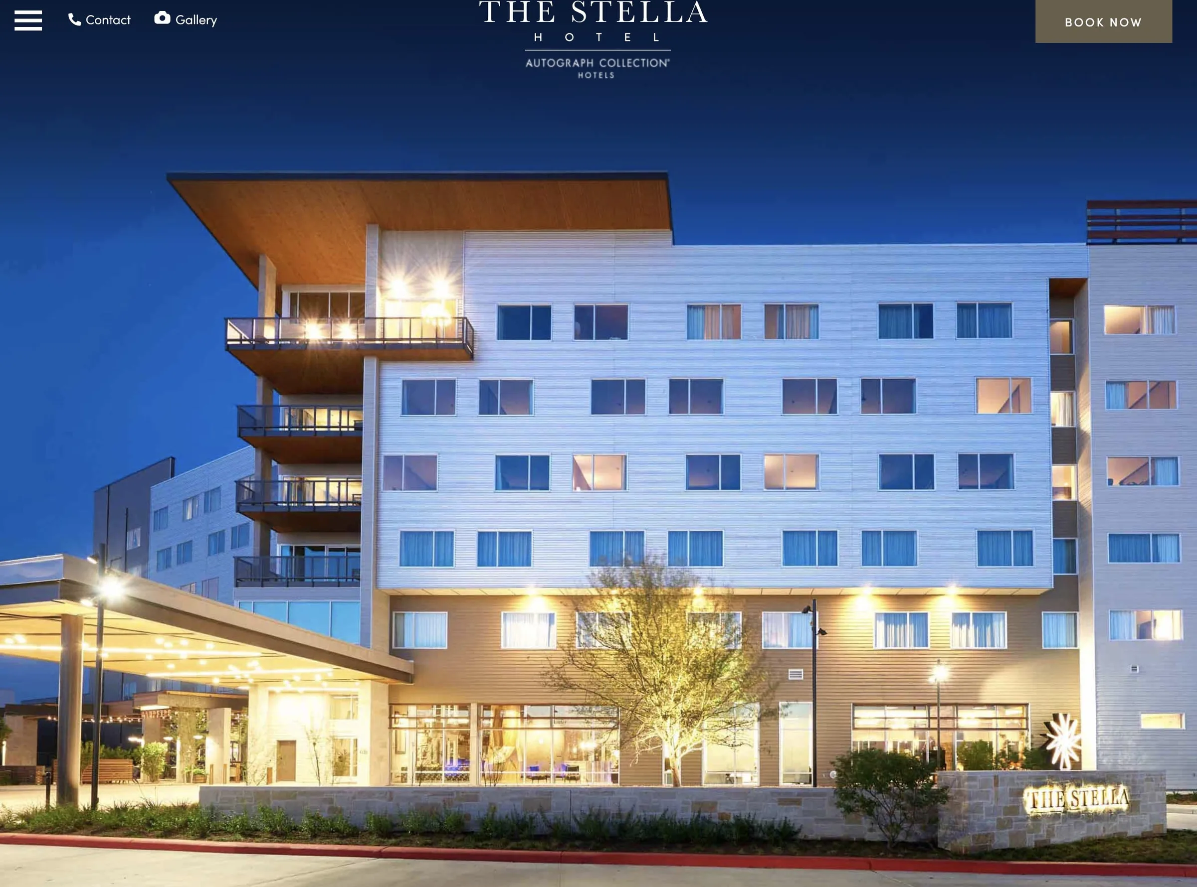 The Stella Hotel — website